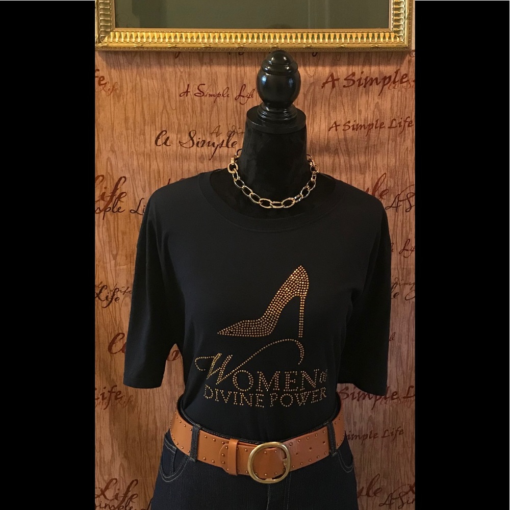 COPY - Women of Divine Power Bling T-shirt